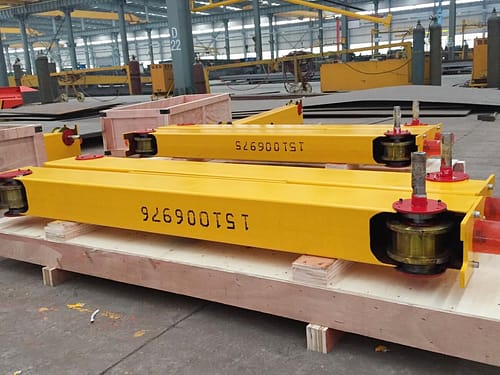 9.European single girder end truck