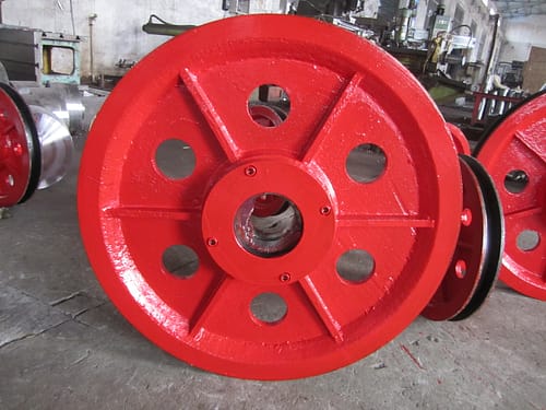 Casting Pulley sheaves 1