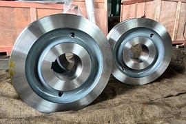 74 Pcs Crane wheels and shafts to Singapore 1