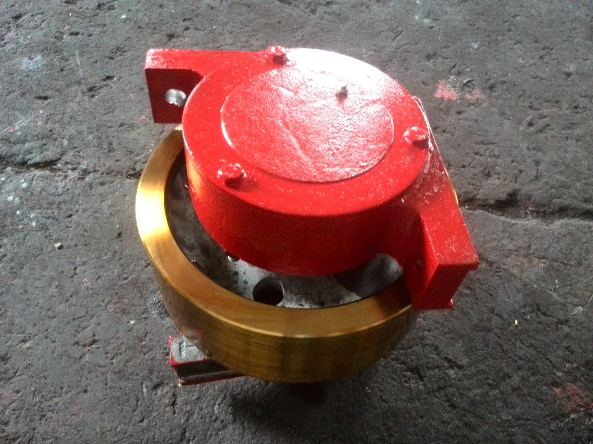 Dia. 315mm angle box type rimless idle driven wheel group