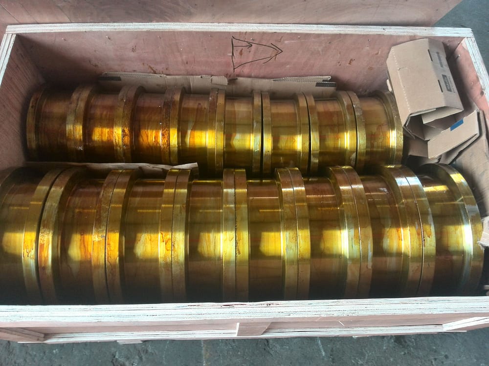 Forged drive and auxiliary steel wheels to India 3